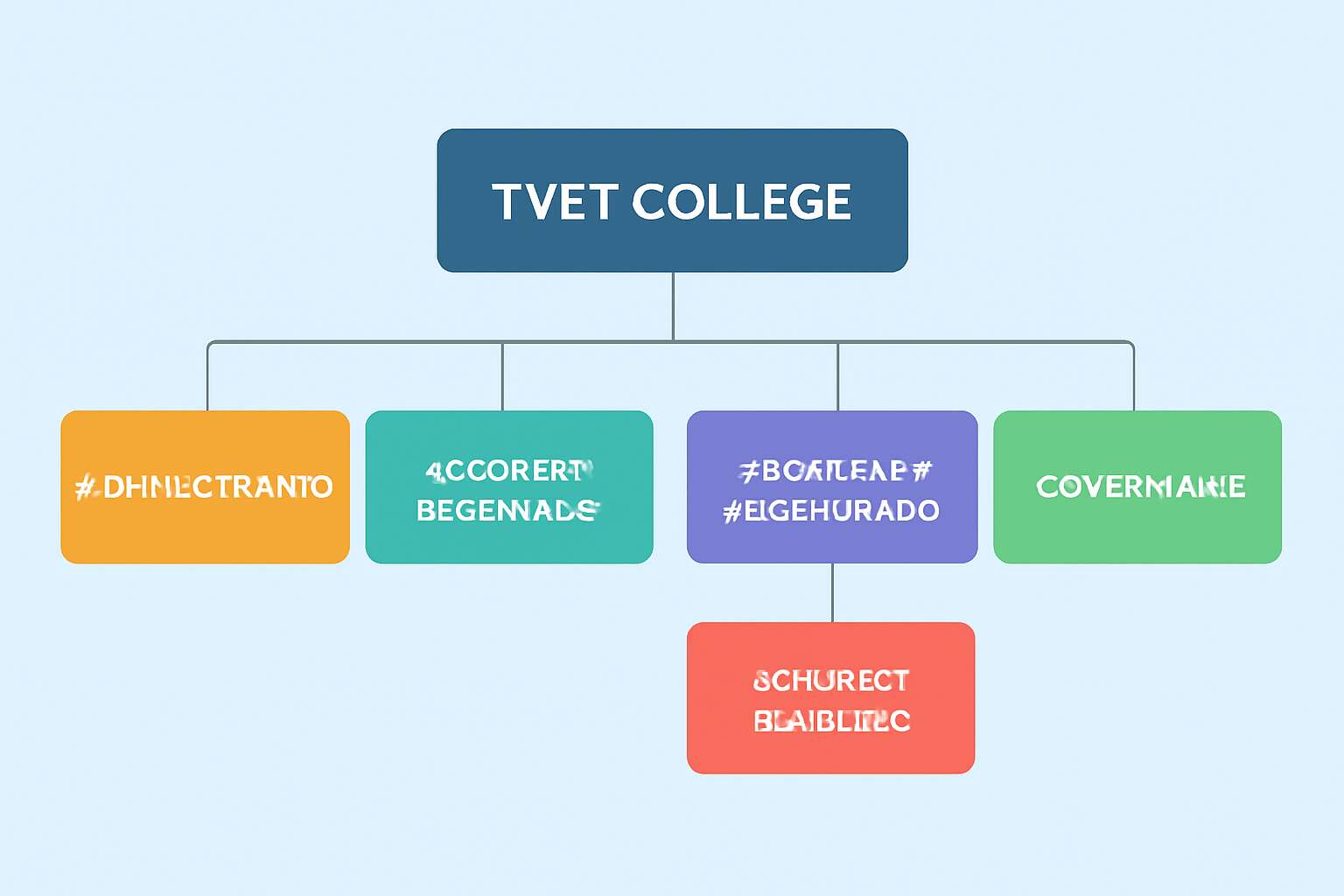 tvet college organogram